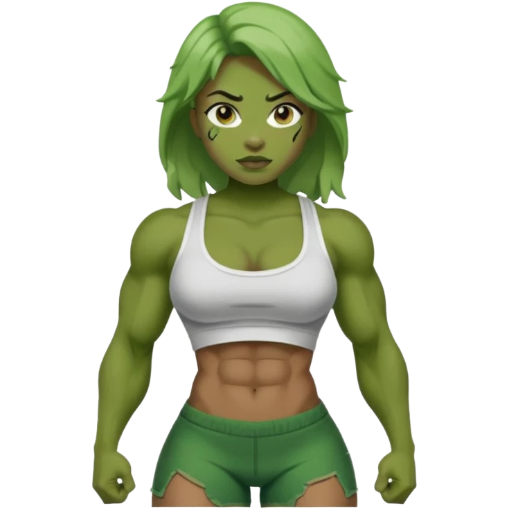 hulk de mulher maravilh emoji