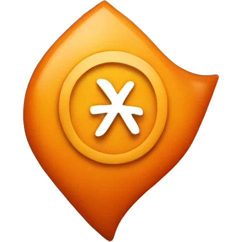 Orange Check Mark Symbol emoji