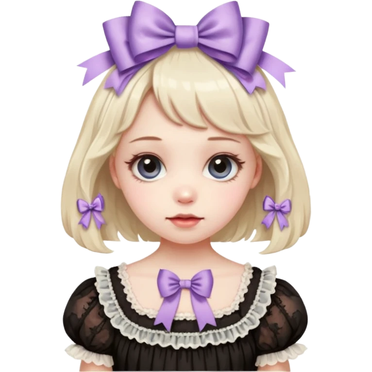 Девочки в стили Лолита emoji