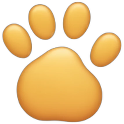 cute cat paws emoji