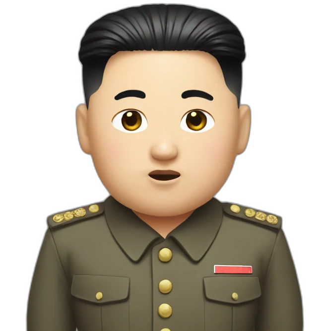 Kim jong UN emoji