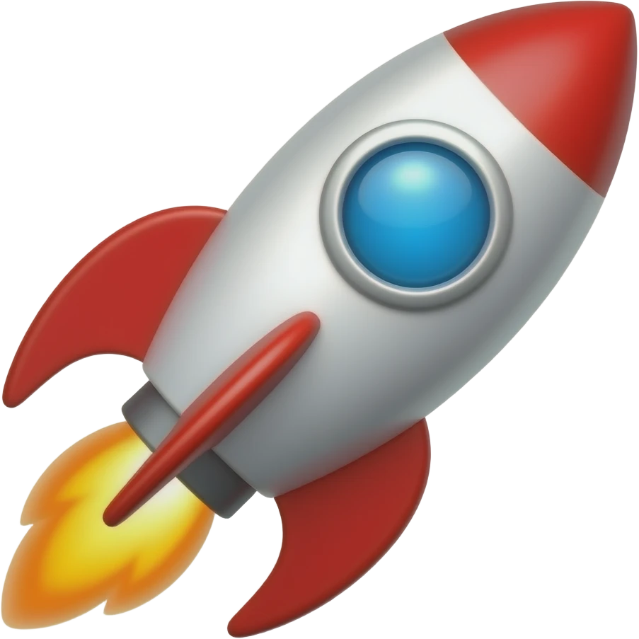 Rocket. emoji