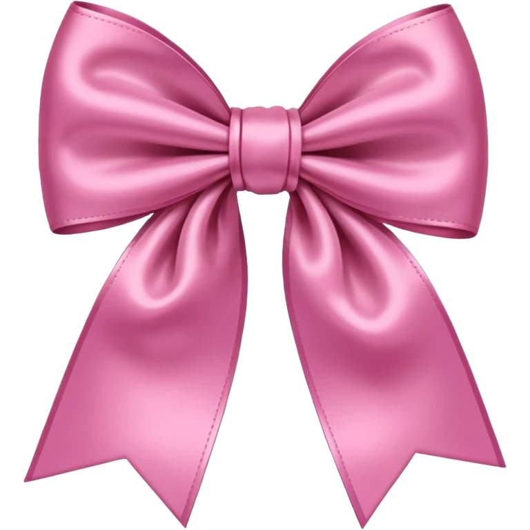 Elegant Satin Bow emoji