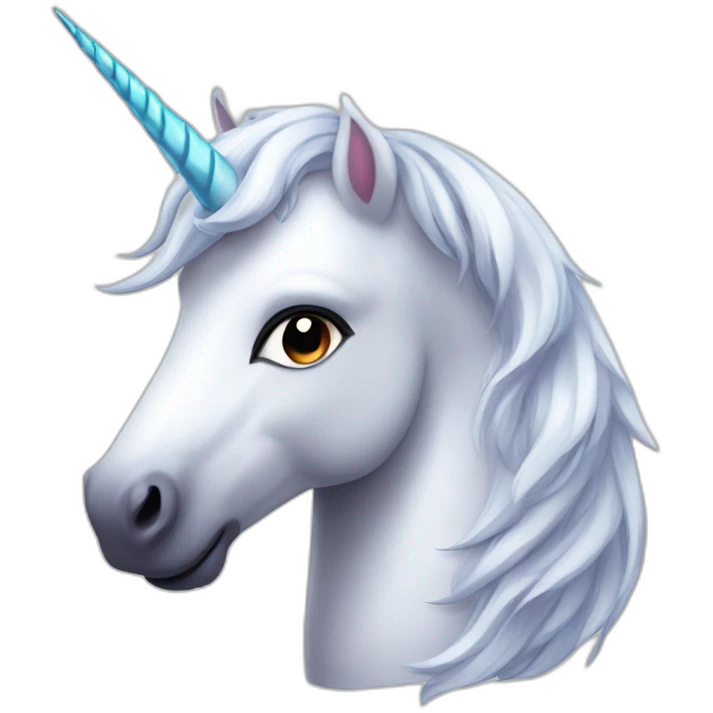 twinkle-white-unicorn emoji