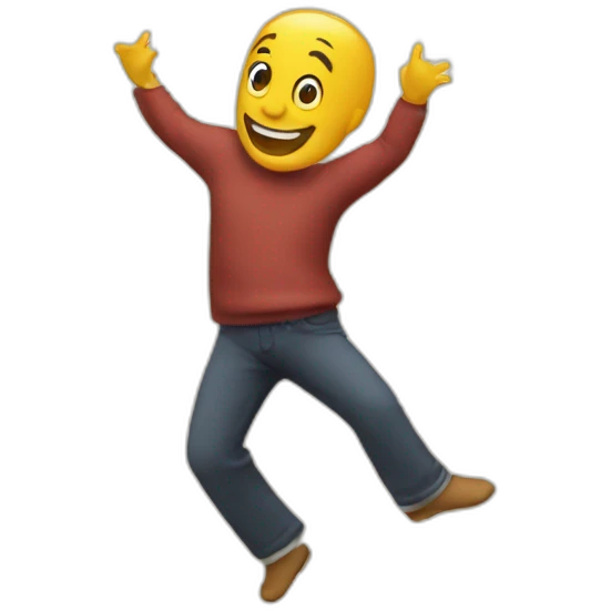 A book dancing emoji