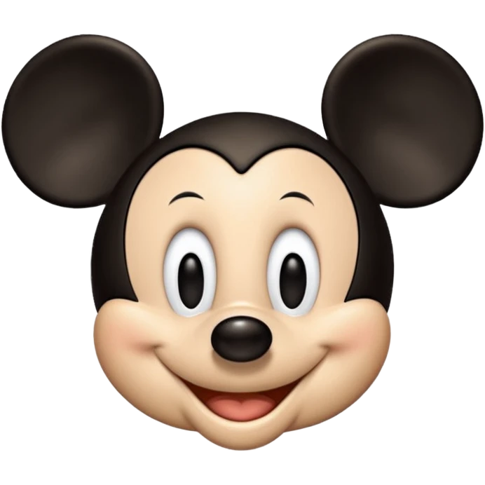 Mickey Mouse says good morning emoji