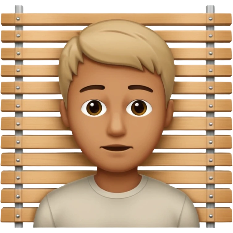 Male peeking behind the blinds can't see whole face only eyes BEHIND blinds emoji