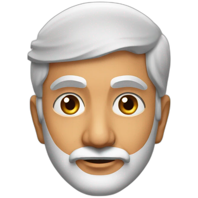 Narendra Modi with tilak on hi head emoji