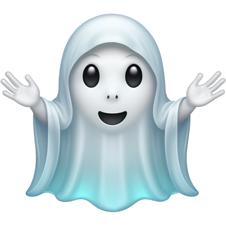 light ghost emoji