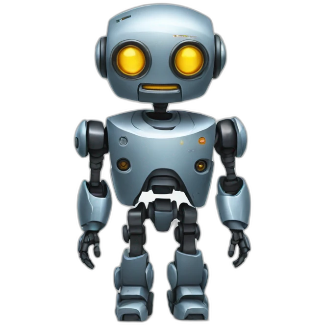 Cool robot emoji