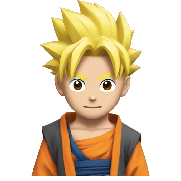 Goku y naruto y Trunks emoji