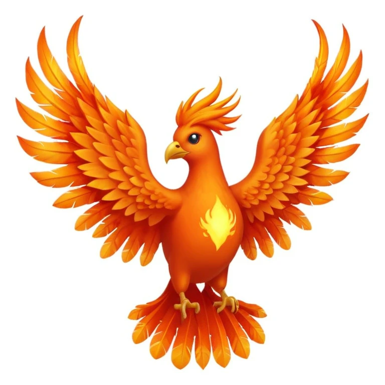 Phoenix bird emoji