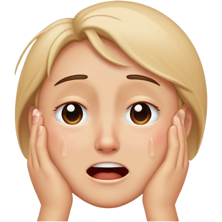 Crying but happy  emoji
