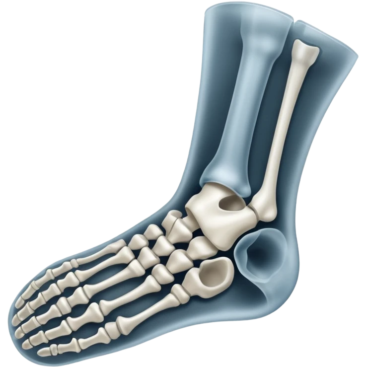 broken bone cast X ray emoji