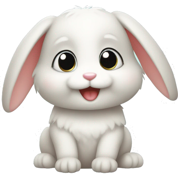 Cute little bunny  emoji