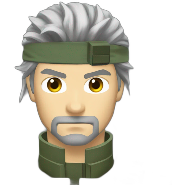 solid Snake metal gear emoji