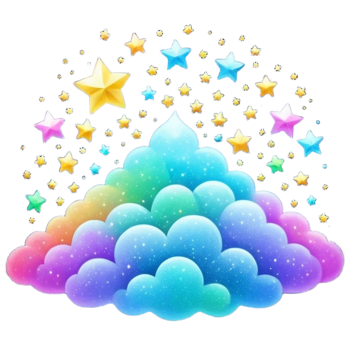 tiny sparkling glitter dust scattered in the air, shining brightly, floating and spreading. Glossy, smooth, soft shadows, white background.



 emoji