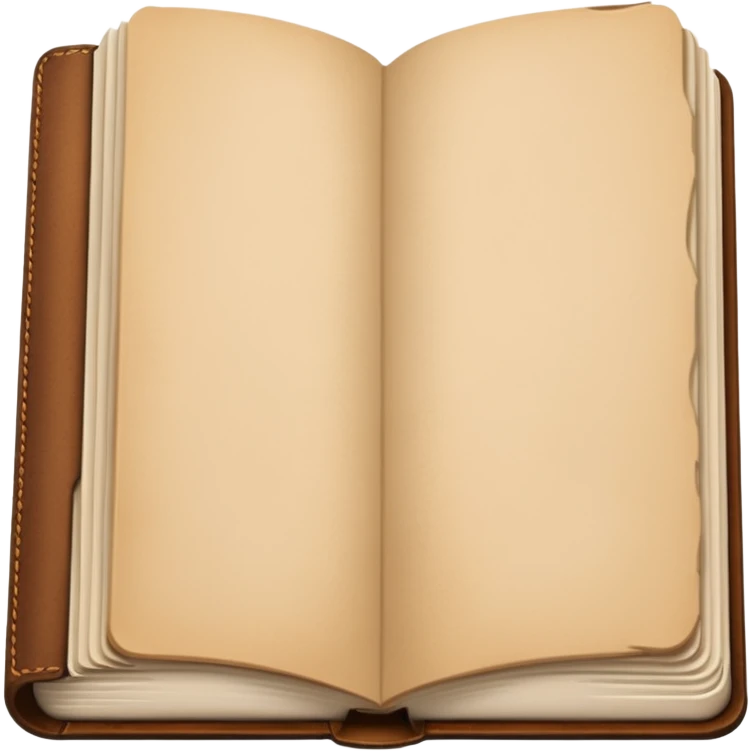 beige journal emoji