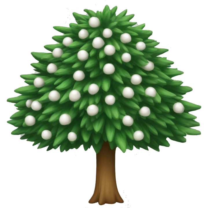 Sapin blanc emoji