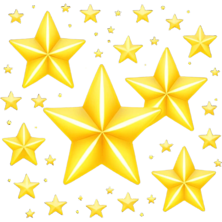 Yellow stars  emoji