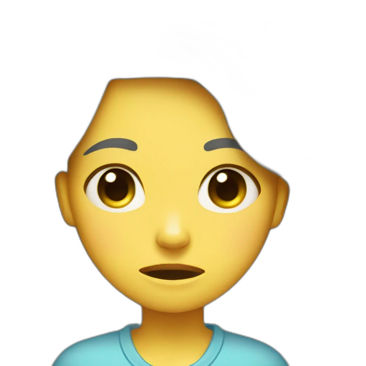 crying girl emoji