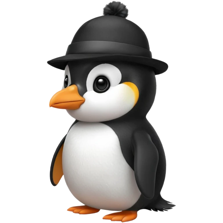 ПІНГВІН В ШАПЦІ emoji
