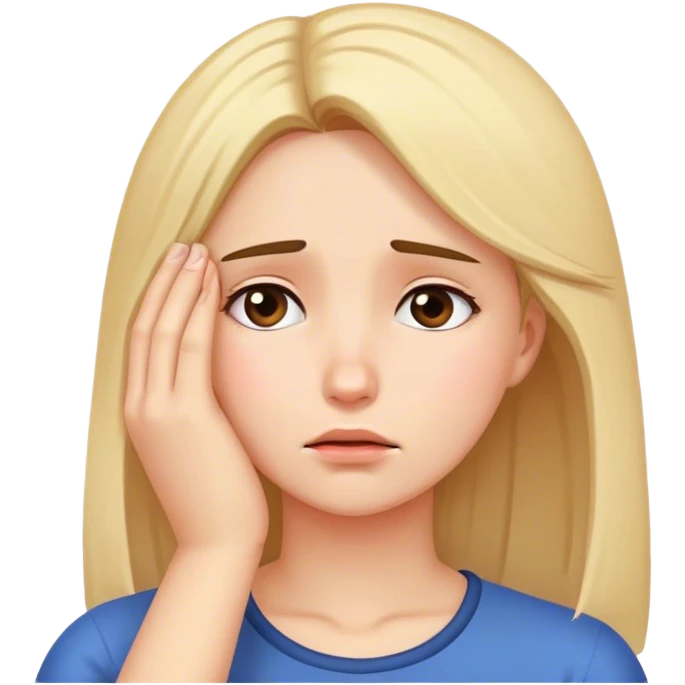 Facepalm girl  emoji