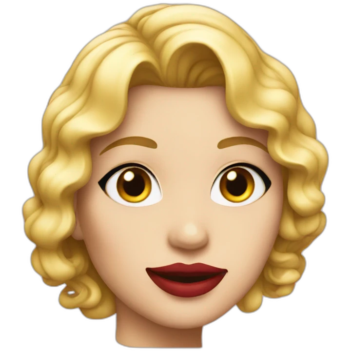 Material girl emoji