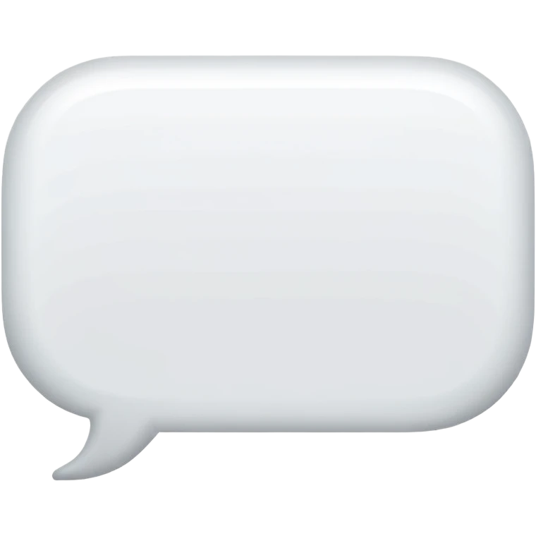 speech bubble emoji