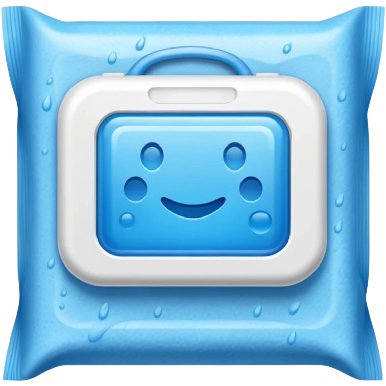 Disinfectant wipes emoji