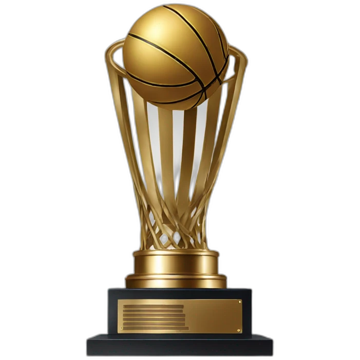 NBA trophy  emoji