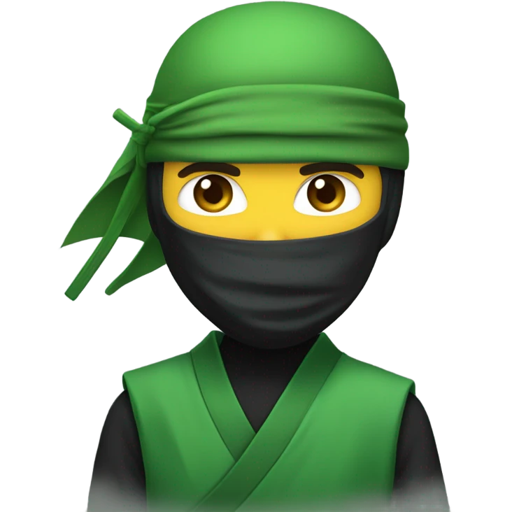 Green ninja  emoji