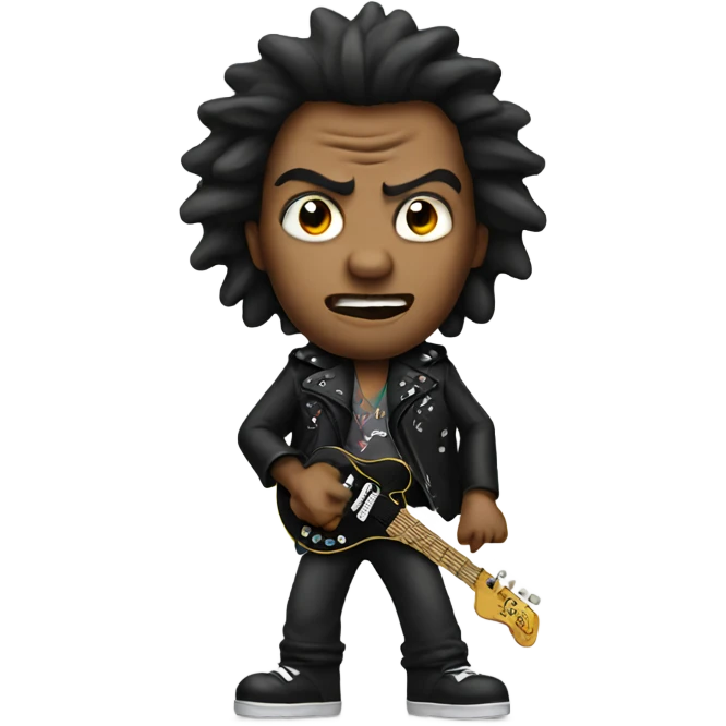 Evil rockstar  emoji