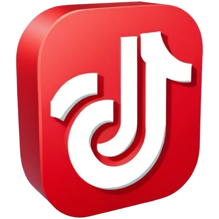 A tiktok logo emoji