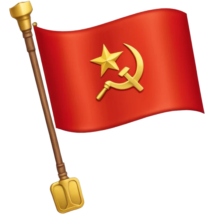 flag of soviet union emoji