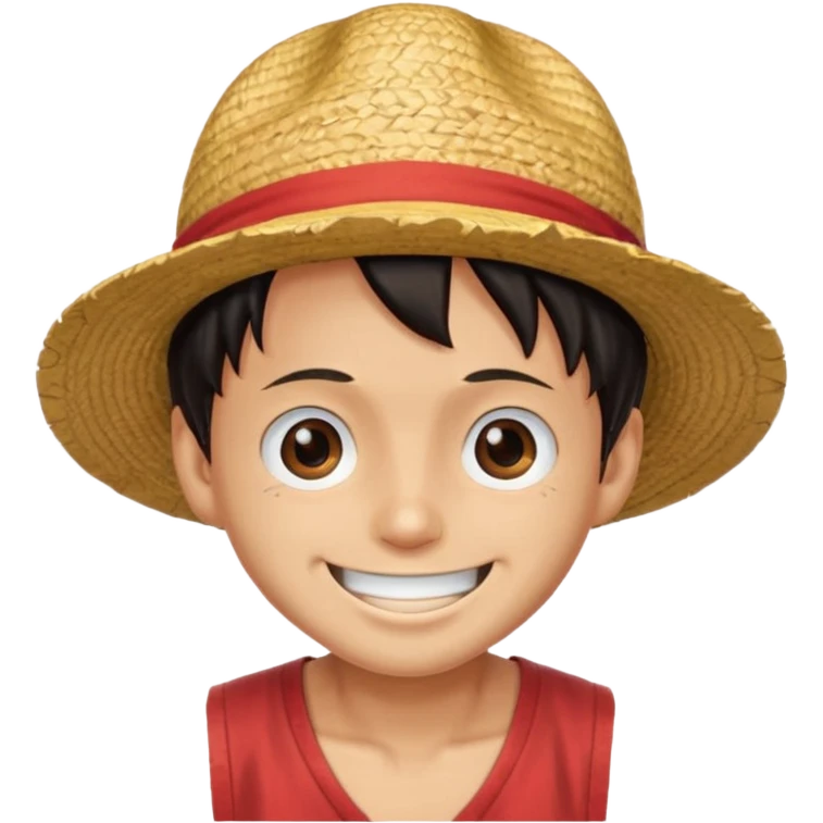 Chapeau de luffy emoji