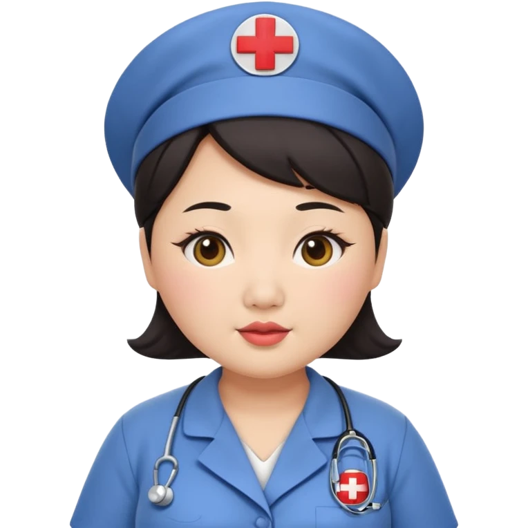 chubby asian woman Nurse with huge tits emoji
