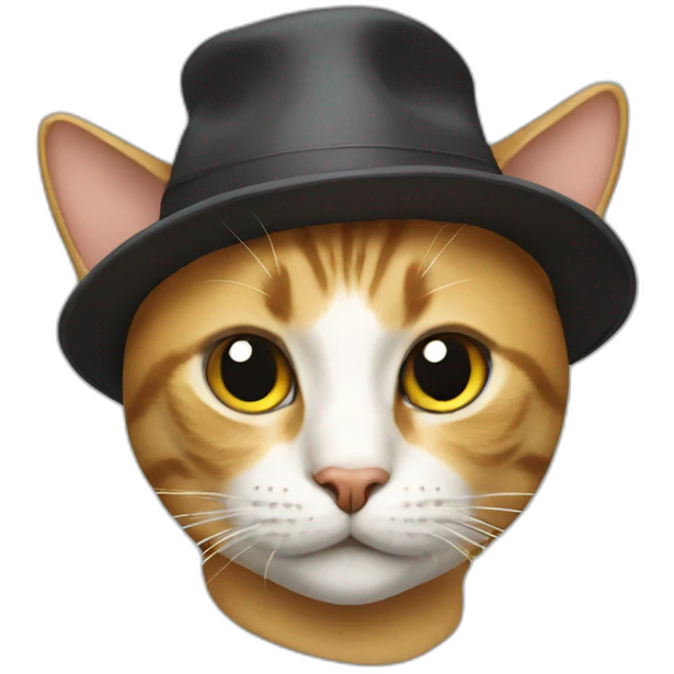 cat in a hat emoji