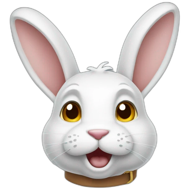 Lapin qui fait caca emoji