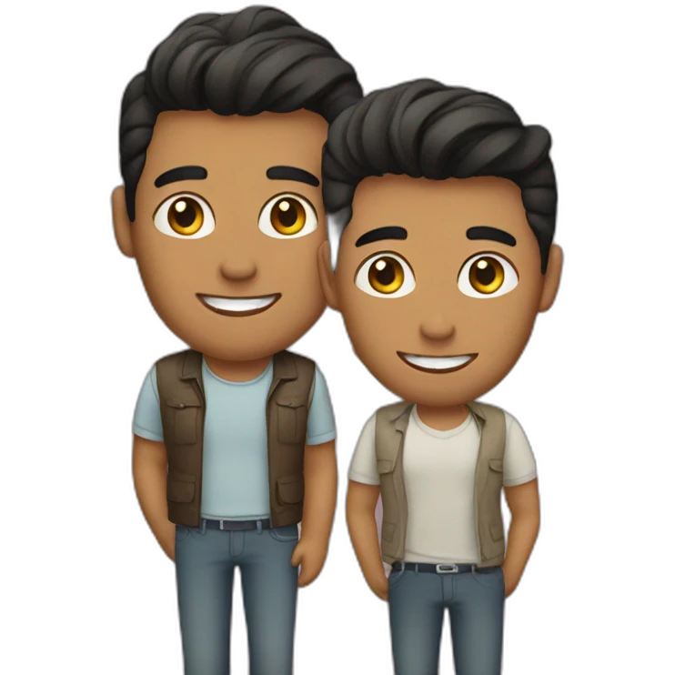 latino gay couple emoji