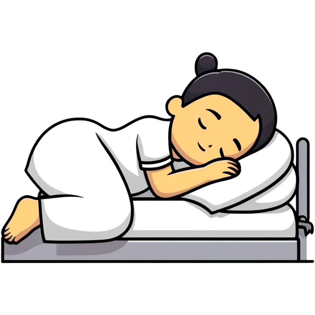 labour worker sleeping emoji