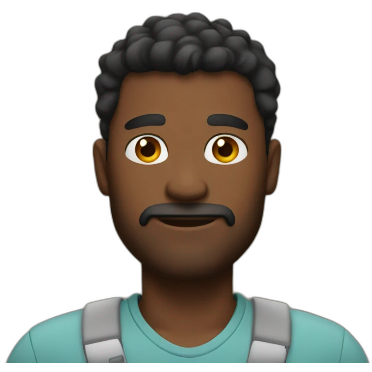 man with big shoulders emoji