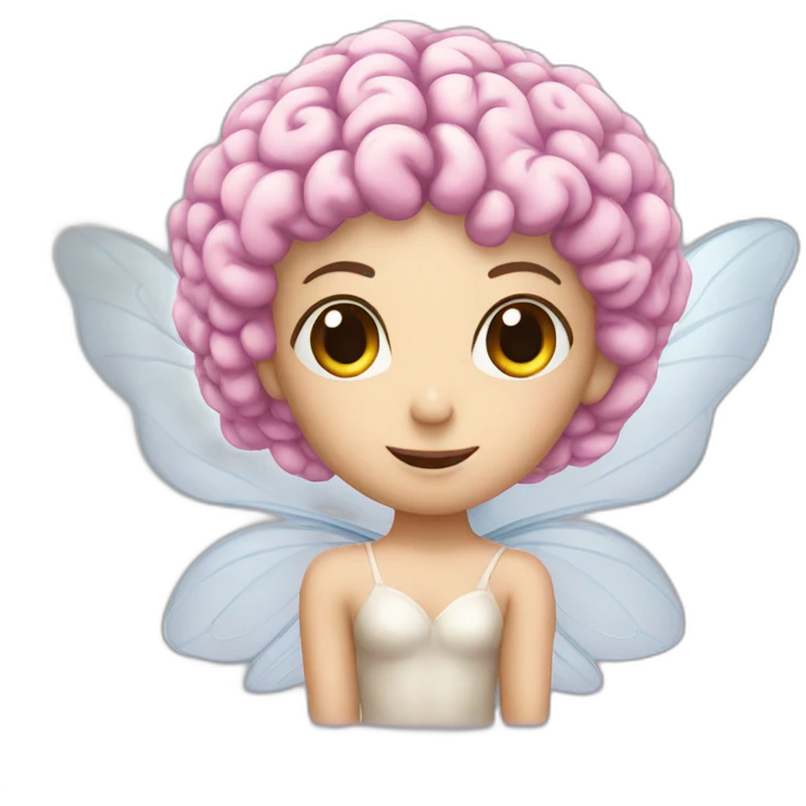 brain fairy emoji