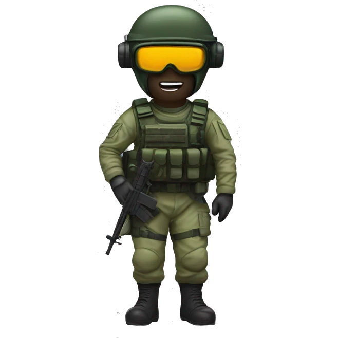 Special force with Night vision goggle emoji