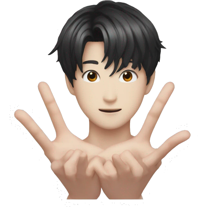Mano de jungkook emoji