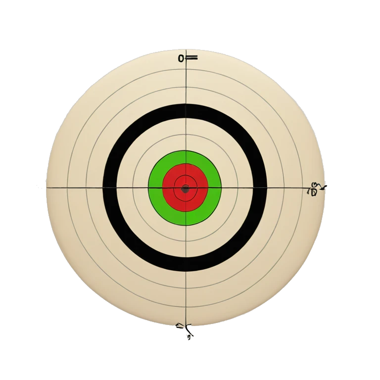 Shooting target emoji