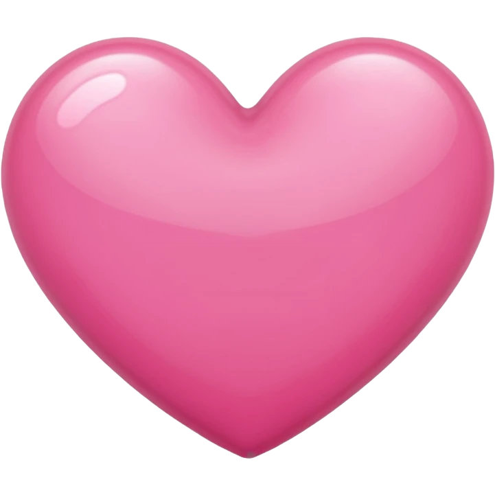 Heart pink emoji