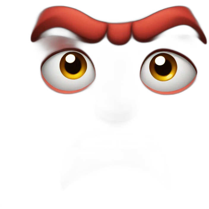 someone very angry red emoji