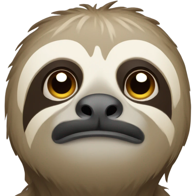 sad sloth emoji