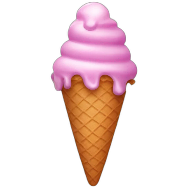 Ice cream emoji